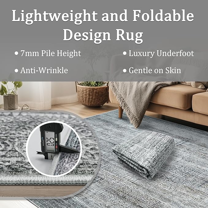 6x9 Area Rug Living Room Rugs - Image 5