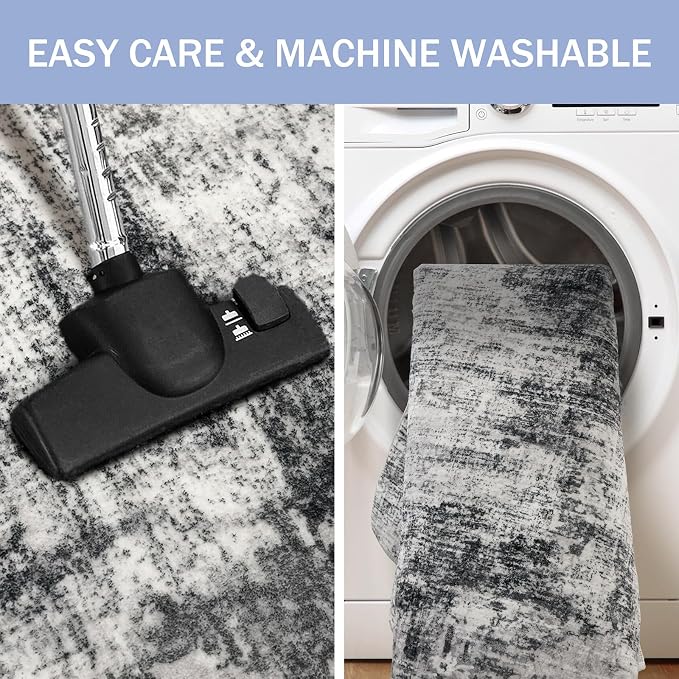 IOHOUZE Abstract Area Rugs 9x12 Ft Washable Large Rugs - Image 4
