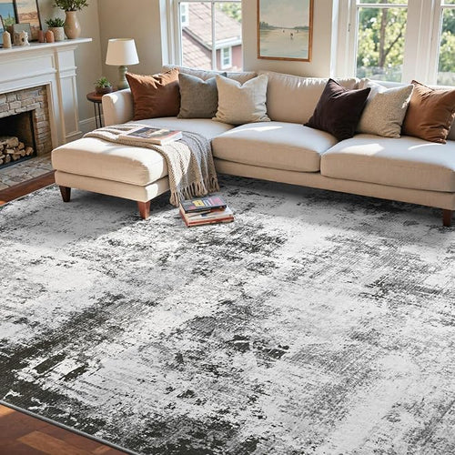 6x9 Ft Large Area Rugs for Living Room, Soft Non-Slip Washable Rugs Modern - Image 2
