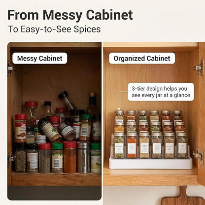 YAN & HIN 3 Tier Spice Rack Organizer - Image 2