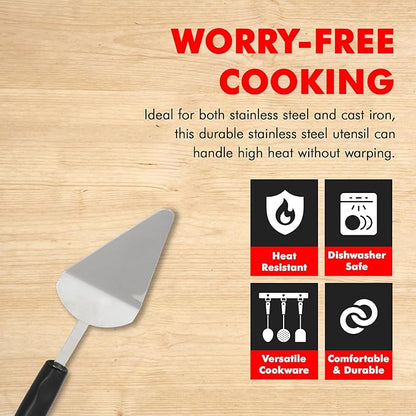 Chef Craft Select Pie/Cake Server, 11.5 inch, Stainless Steel - Image 2