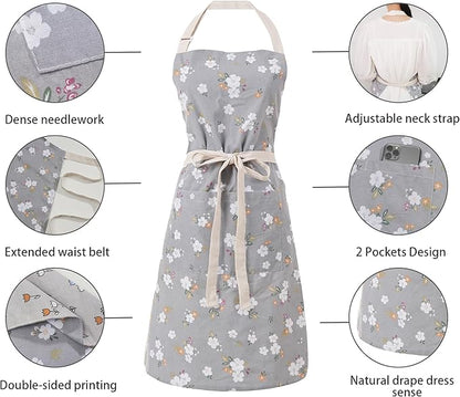 Aoomzoon Kitchen Aprons for Women - Image 5