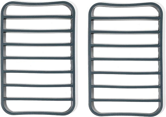 The Silicone Kitchen Silicone Roasting Rack Pan Extra Large, Dishwasher Safe by TheSiliconeKitchen