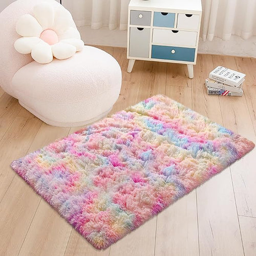 2x3 Small Area Rug Unicorn Rainbow Rugs - Image 2