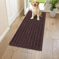 Smiry Dog Door Mat for Muddy Paws 47x20, Absorbent Dirt Trapper, Non-Slip by Smiry