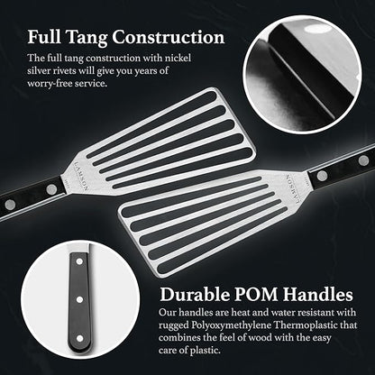 Lamson Metal Spatula Slotted Turner - Image 5