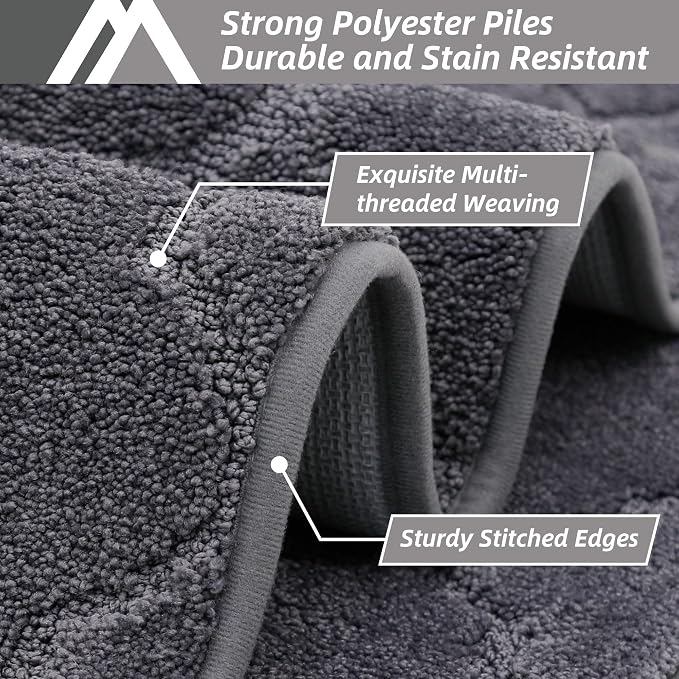 COSY HOMEER Kitchen Rugs Washable Non Slip Kitchen Mats - Image 3