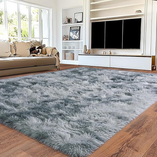 8x10 Area Rugs for Living Room, Ultra Soft Fluffy Large Shaggy Rug Carpet for by Awaytail