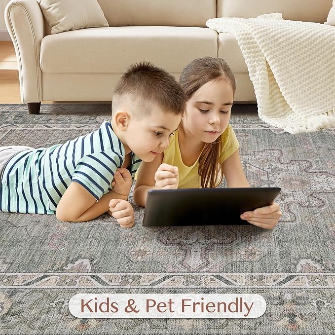 Tortania Area Rug Living Room Rugs - Image 7