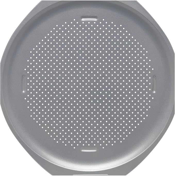 Farberware Insulated Nonstick Bakeware 15.5-Inch Round Pizza Pan, Light Gray - Image 3