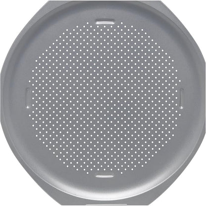 Farberware Insulated Nonstick Bakeware 15.5-Inch Round Pizza Pan, Light Gray - Image 3