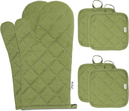 Oven Mitts and Pot Holders Sets by Win+Change