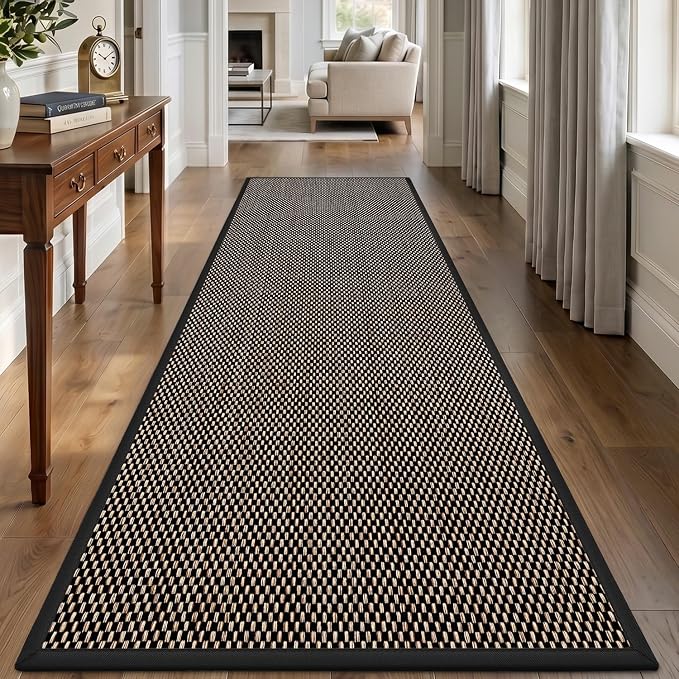DEX Hallway Runner Rug 2'4''x8, Non Slip Rubber Backing Inside Entryway Carpet by DEXI
