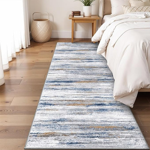 3x10 Washable Runner Rug for Family: Easy-to-Clean Runners for Hallway Entryway - Image 2