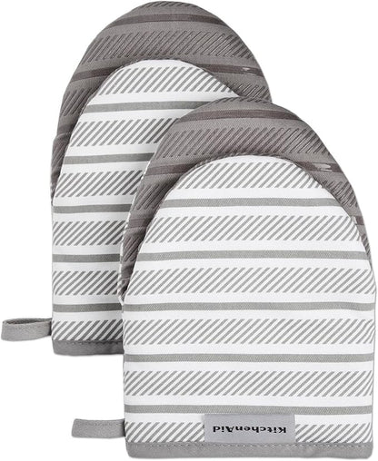 KitchenAid Albany Mini Oven Mitt 2-Pack Set by KitchenAid