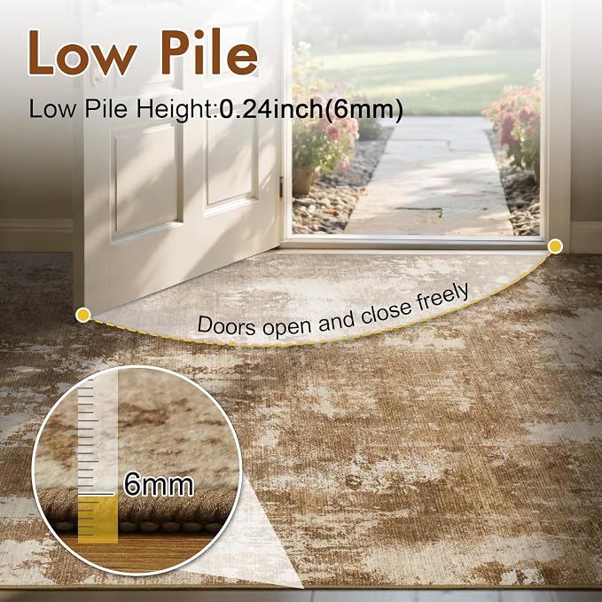 9x12 Ft Extra Large Washable Area Rugs - Image 8