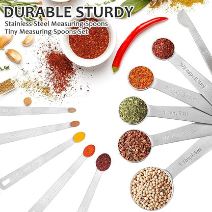 Accmor Stainless Steel Measuring Spoons Set - Image 2