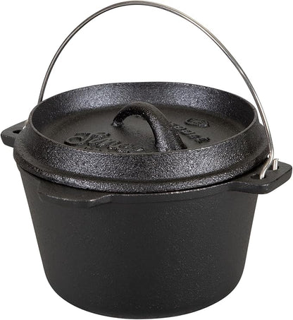 Stansport Pre-Seasoned Cast Iron Dutch Oven by Stansport