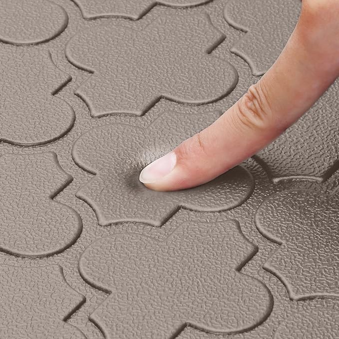 WISELIFE Kitchen Mat Cushioned Anti Fatigue Floor Mat, Thick Non Slip Water - Image 5