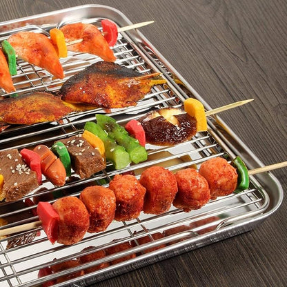 Stainless Steel Cooling Racks, 8.6L x 6.2W x 0.5H Inch, Wire Racks - Image 6
