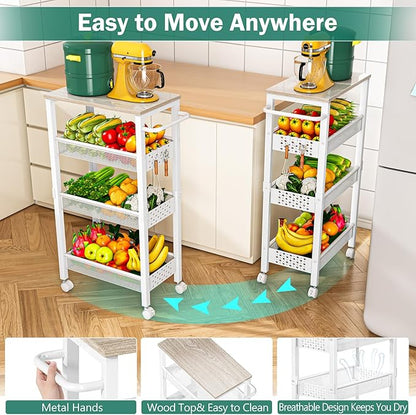 Vivihomety Utility Slim Storage Cart - Image 7