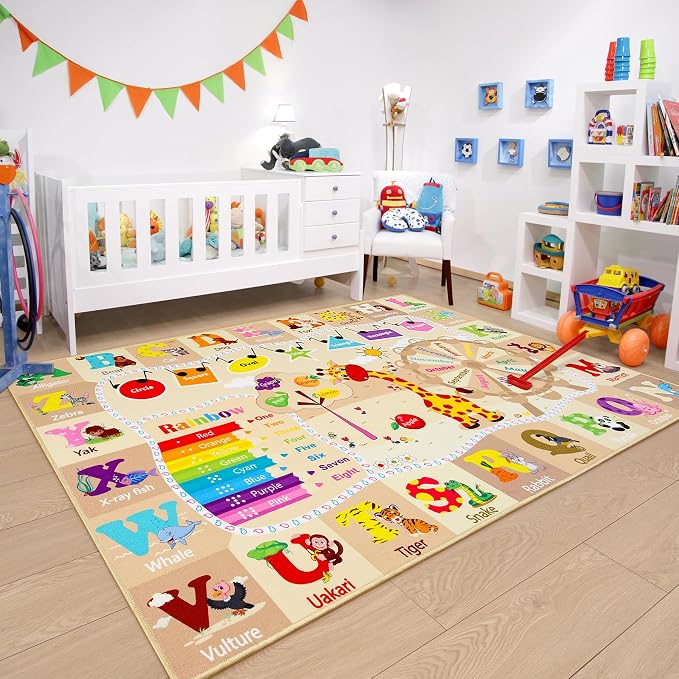 Chicrug Educational Kid Area Rug - Image 3