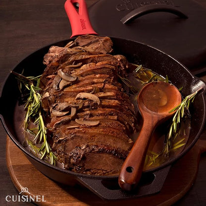 Cast Iron Skillet Set with Lids - Image 7