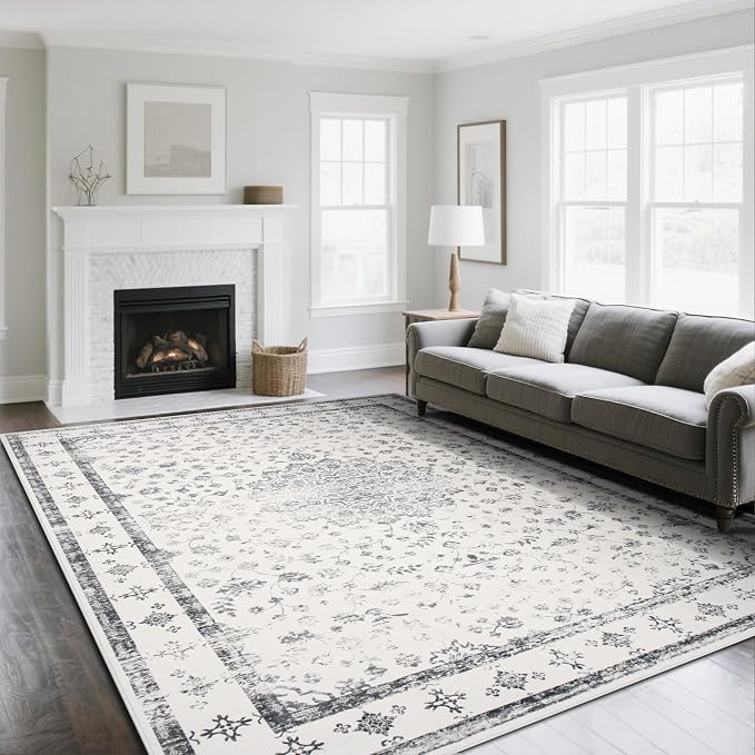 Srugn Washable Rugs 8x10 Area Rugs by Srugn
