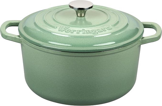 VORRINGARD Enameled Cast Iron Dutch Oven Pot by Unknown
