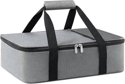 Insulated Casserole Carrier for Hot or Cold Food, Pie Carrier Bag Lunch Tote by MIAOJIE