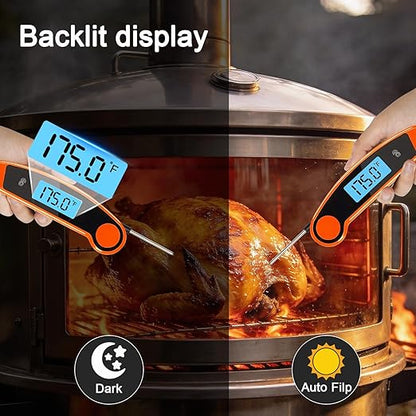 Meat Thermometer Digital Waterproof Instant Read Thermometer - Image 6