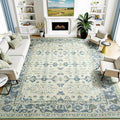 Lessymo Washable Area Rug for Living Room, 9x12 Large Rugs by Lessymo