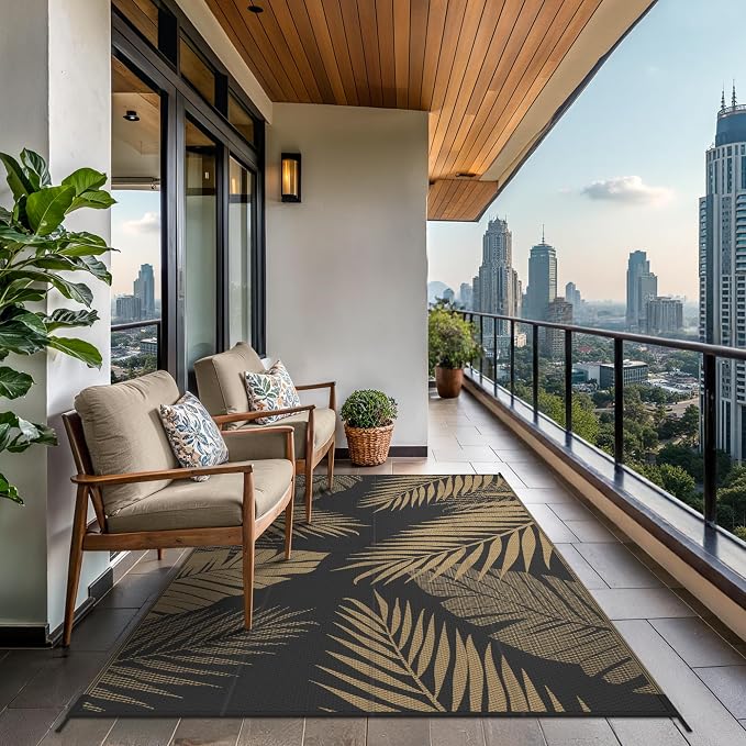 GENIMO Outdoor Rug 4' x 6' Waterproof - Image 4