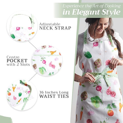 Maison d' Hermine 100% Cotton Apron - Image 5