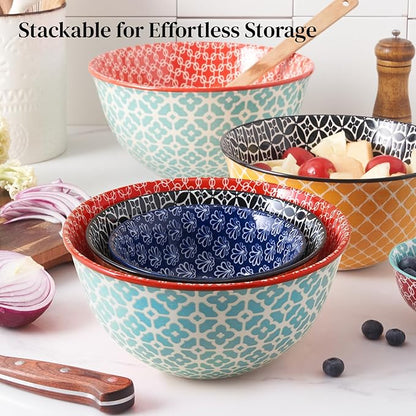 DOWAN Mixing Bowls, Ceramic Mixing Bowls - Image 5