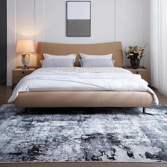 Rugcomf 9x12 Washable Boho Rug - Image 3