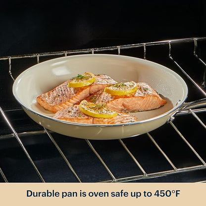 Pyrex 10-Inch Fry Pan Ceramic Cookware - Image 7