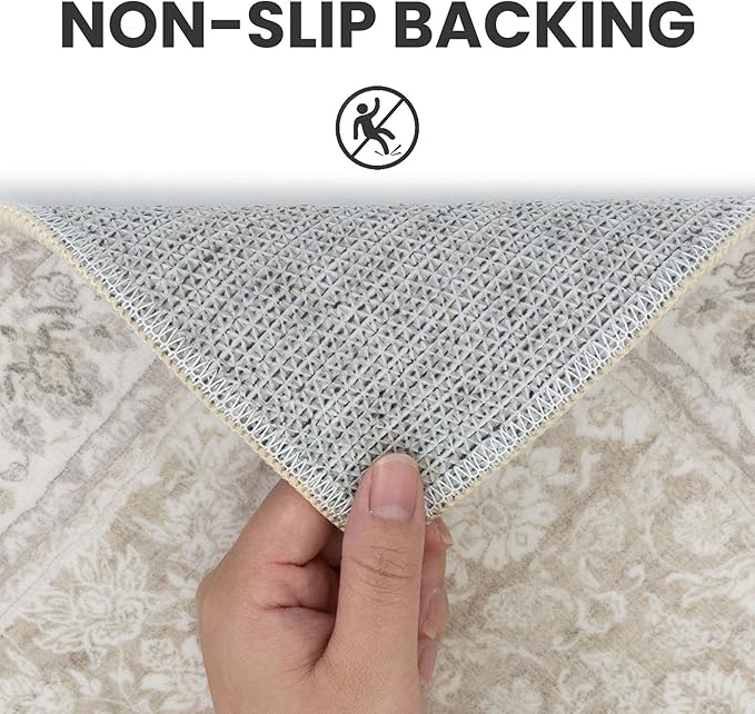 SIILOOM 2x3 Washable Rug Soft Area Rug - Image 7