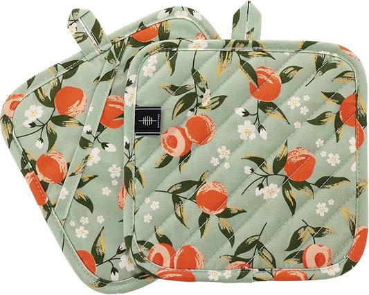 BONTHEE Pot Holders for Kitchen Heat Resistant Hot Pads for Countertops Oven by BONTHEE