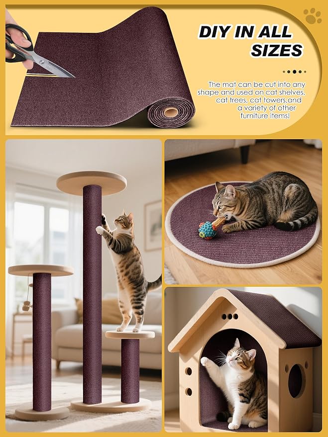 78.7"x15.8" Cat Scratch Furniture Protector - Image 3