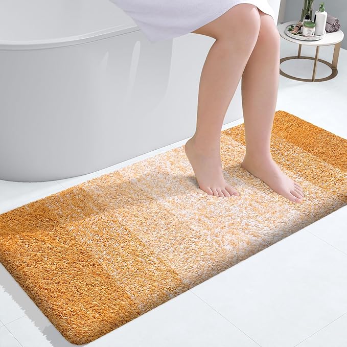 OLANLY Bathroom Runner Rugs Mat 44x24, Extra Soft Absorbent Microfiber Bath Rugs by OLANLY