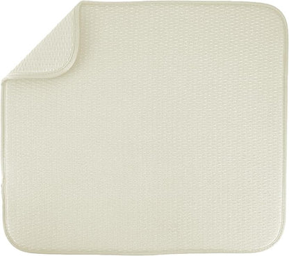S&T INC. Dish Drying Mat, 16” x 18”, Absorbent Microfiber Kitchen Counter Mat by STINC