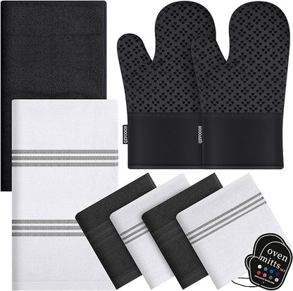 Dish Towels and Dishcloths by QEVOOON