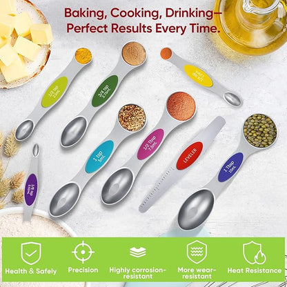 Magnetic Measuring Spoons Set - Image 6
