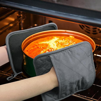 2Pcs Cotton and Neoprene Oven Pads Pot Holders - Image 8