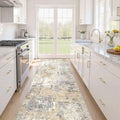 Runner Rug Kitchen Washable Rugs: 2x6 Non-Slip Abstract Soft Modern Stain by LOONGRUG