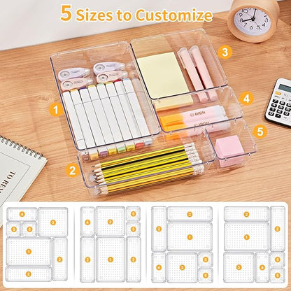 SMARTAKE 22-Piece Drawer Organizer - Image 8