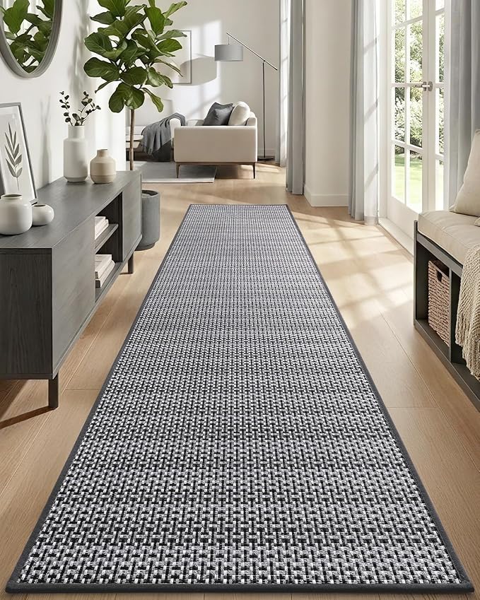 DEXI Hallway Runner Rug 2'x7', Non Slip Rubber Backed Runners Carpet, Ultra - Image 7