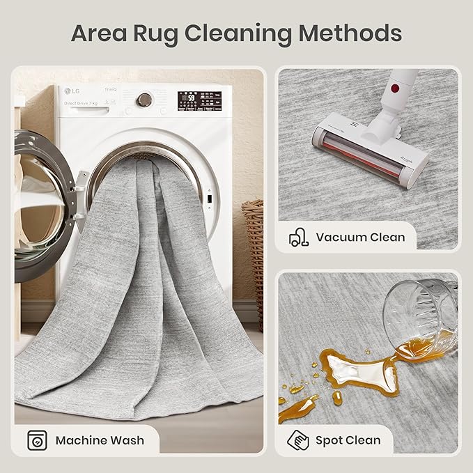 Valenrug Washable Rugs 7x9 - Image 7