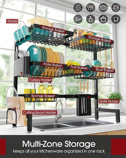 Sakugi Over The Sink Dish Drying Rack - Image 2